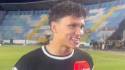 Denil Maldonado viene saliendo de una lesión y alcanzó a jugar varios partidos en Rusia. Ayer estuvo en el estadio Nacional Chelato Uclés. Foto captura de video.