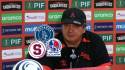 Óscar Ramírez atendió la conferencia de prensa en la previa del Alajuelense vs Motagua.