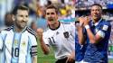 Así marcha la tabla de goleadores en la historia de los Mundiales.