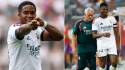 Endrick marcó el primer tanto de la tarde para el Real Madrid y Mourinho utilizó a Dumfries como extremo.