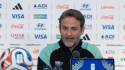 El entrenador de Panamá, Thomas Christiansen, durante las conferencias de prensa en la Copa del Mundo 2026 donde no pudo ganar un solo partido, menos anotar un gol.