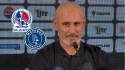 El entrenador de Olimpia atendió la conferencia de prensa previo al duelo ante Motagua.