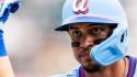Mauricio Dubón conectó un nuevo jonrón con los Bravos de la MLB.