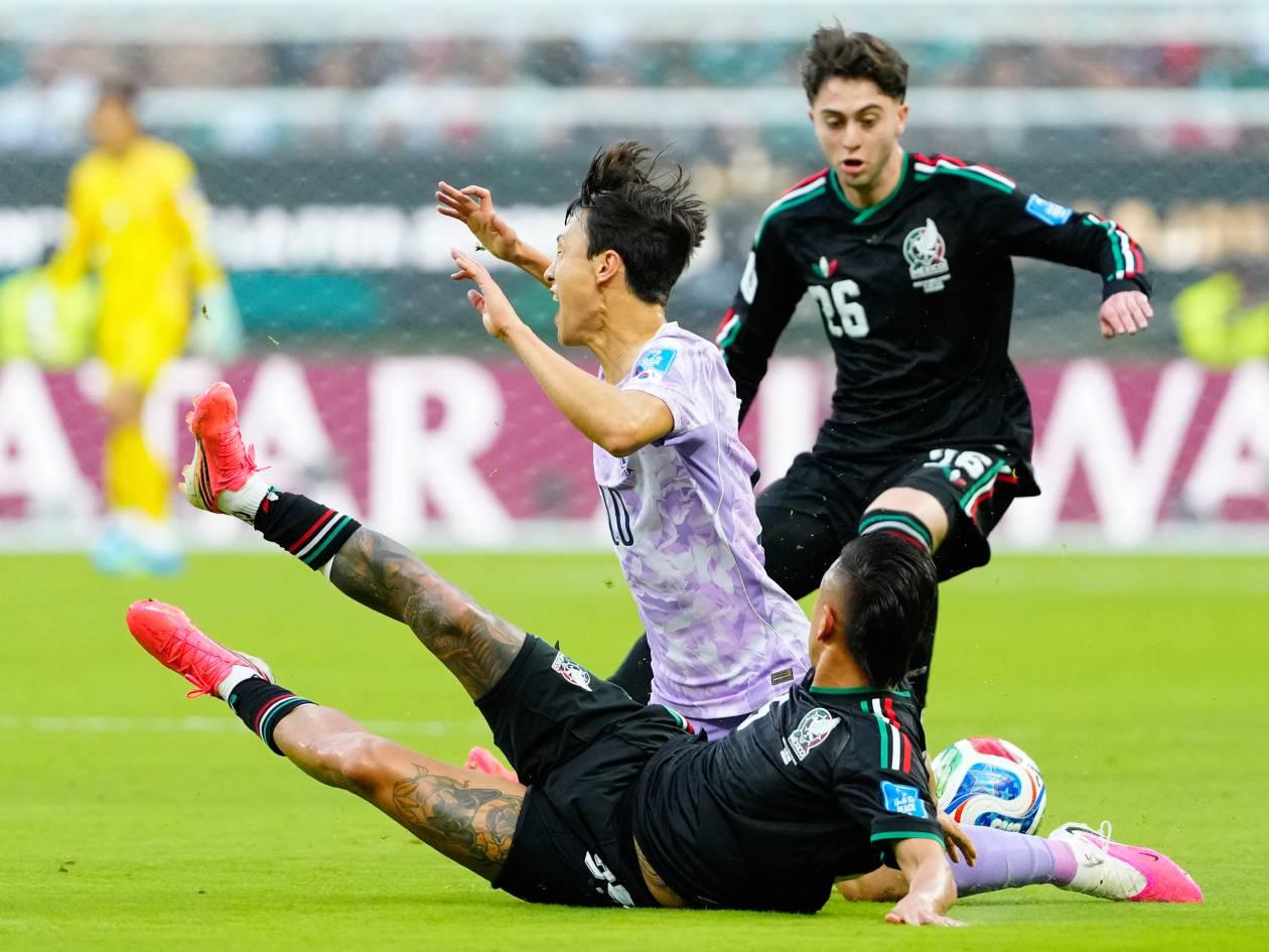 El duelo fue muy parejo entre mexicanos y surcoreanos.
