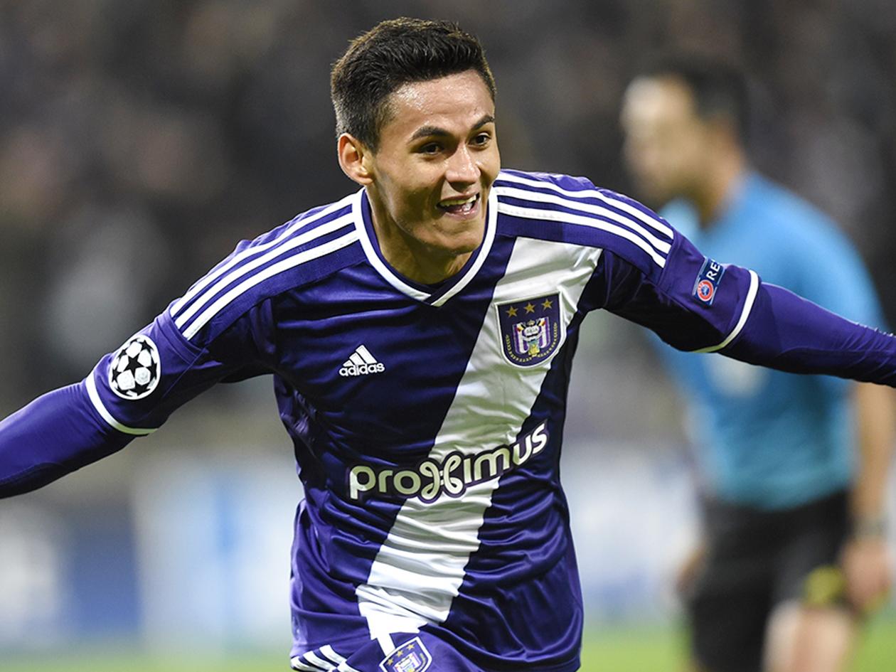 Durante su paso por el Anderlecht de Bélgica, Nájar tuvo la posibilidad de militar en clubes como Arsenal y Sevilla.