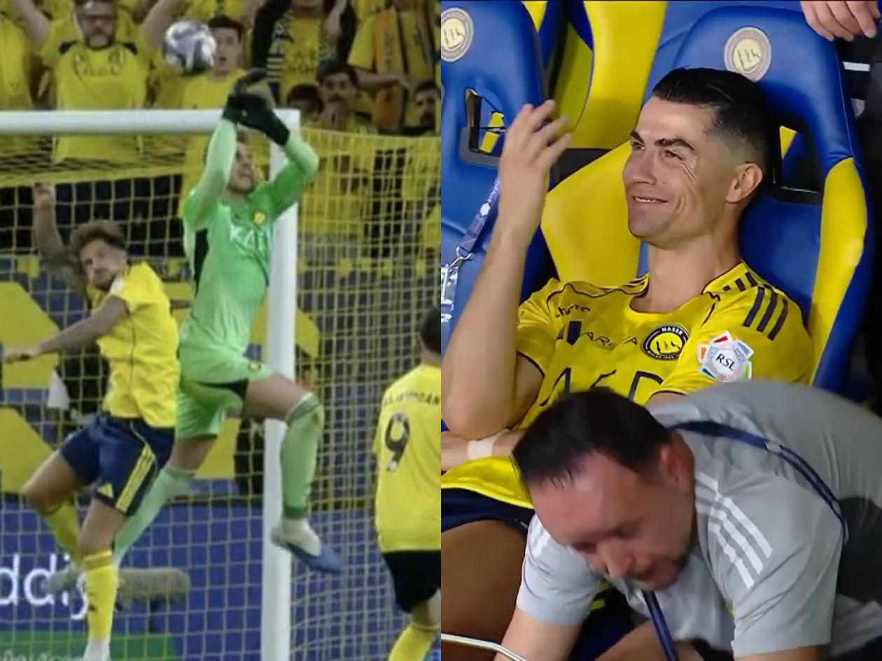 La reacción de Cristiano Ronaldo tras el error de Bento con Al Nassr: Gracias...