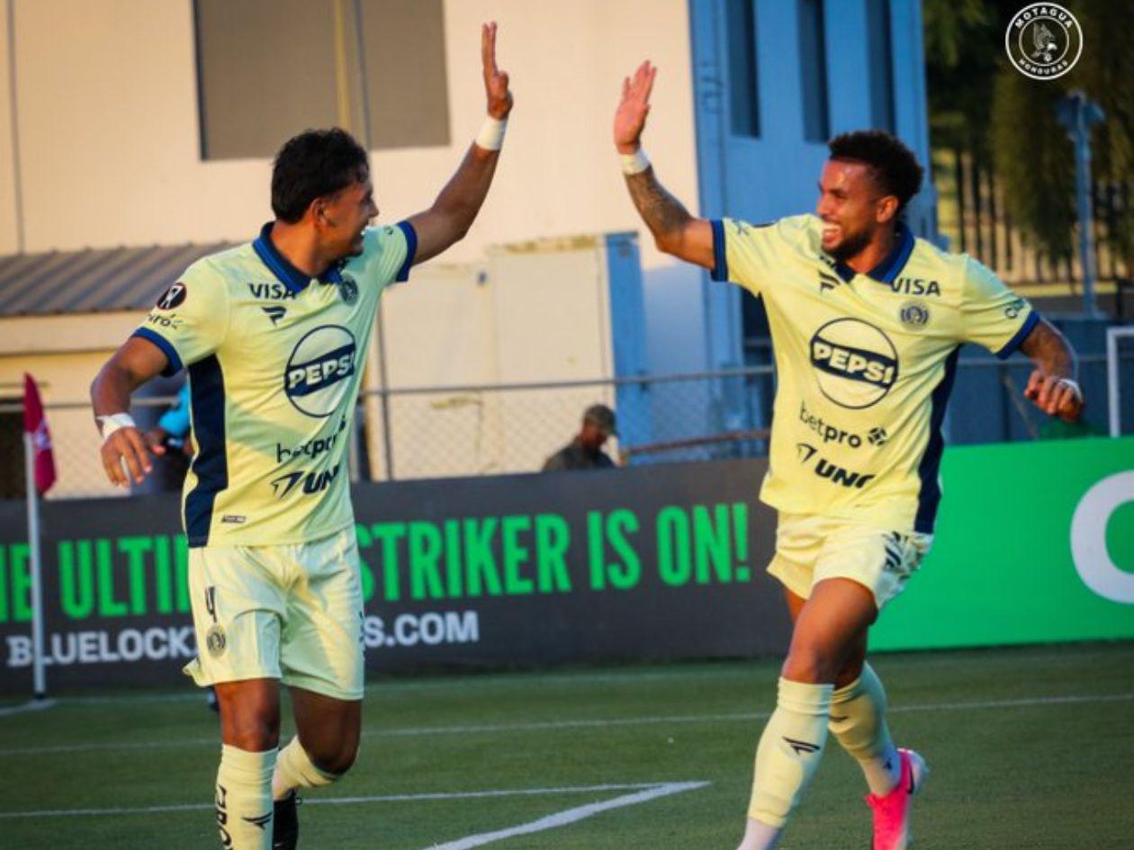 Motagua goleó a Verdes en Copa Centroamericana: Jonathan Moya anotó doblete