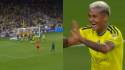 Entró esquivando a todos: así fue el tercer gol de Andy Najar con el Nashville