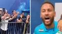 Se encaró con todos: la última polémica de Neymar en el Santos de Brasil