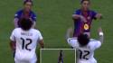 Ronaldinho se 'engancha' con Marcelo en el Clásico de leyendas de Los Ángeles: lo más viral del partido