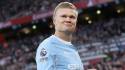 Erling Haaland fue uno de los anotadores en la victoria del Manchester City.