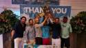 El torneo de pesca en Roatán finalizó el día domingo178 de septiembre y entregó grandes premios a los ganadores. FOTO: Erick Castillo