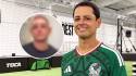Chicharito Hernández cambió su rostro.