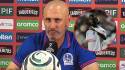 Eduardo Espinel pasó por conferencia de prensa tras vencer 2-0 a Mixco.