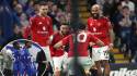 Manchester United castigó a un Chelsea que se estrelló con los postes y toca fondo en la Premier League