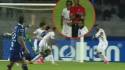 Olimpia se quedó con las ganas de festejar el segundo gol.