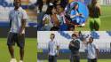 Estas son las mejores imágenes en la previa del juego entre Honduras y Surinam ¿Qué equipo es el que viene a ver a Keyrol Figueroa?