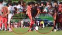 Se suspende partido en accidente con futbolista de Platense ¿Cómo está su salud?