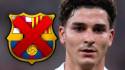 Julián Álvarez sabe que su sueño de jugar en el Barcelona cada vez está más lejos.