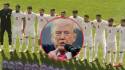 Los jugadores de Irán protestaron ante Donald Trump...
