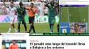 La prensa ha reaccionado a la decisión que tomó Saíd Martínez en la remontada de Bélgica sobre Senegal en el Mundial 2026.