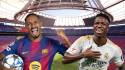 Barcelona se mide a un Real Madrid que viene en llamas tras las pelas que se han vivido a lo interior del club en la última semana. Fotos cortesía FC Barcelona y Real Madrid