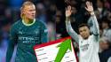 Haaland mira de lejos a Kylian Mbappé, el máximo goleador de la UEFA Champions League 2025-26.