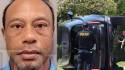 Foto policial de Tiger Woods tomada justo después de su arresto luego del accidente vehicular. Imágenes X.