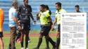 El duro castigo que recibió futbolista de Panteras FC por agredir a un árbitro en la Liga Mayor de Honduras