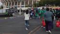 Imágenes de aficionados ingresando al estadio Azteca para el juego de México vs Portugal. Foto cortesía Nación.