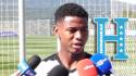 El defensor de Honduras señaló la novedad en el primer entreno con José Francisco Molina. (FOTO: Mauricio Ayala)