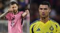 Messi doma a Cristiano Ronaldo en las estadísticas del año 2025; abismal diferencia.