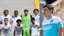 El técnico Orlando López está al frente de la Sub-20, que se jugará el boleto al Mundial de la categoría y a los Juegos Olímpicos 2028. Fotos FFH.