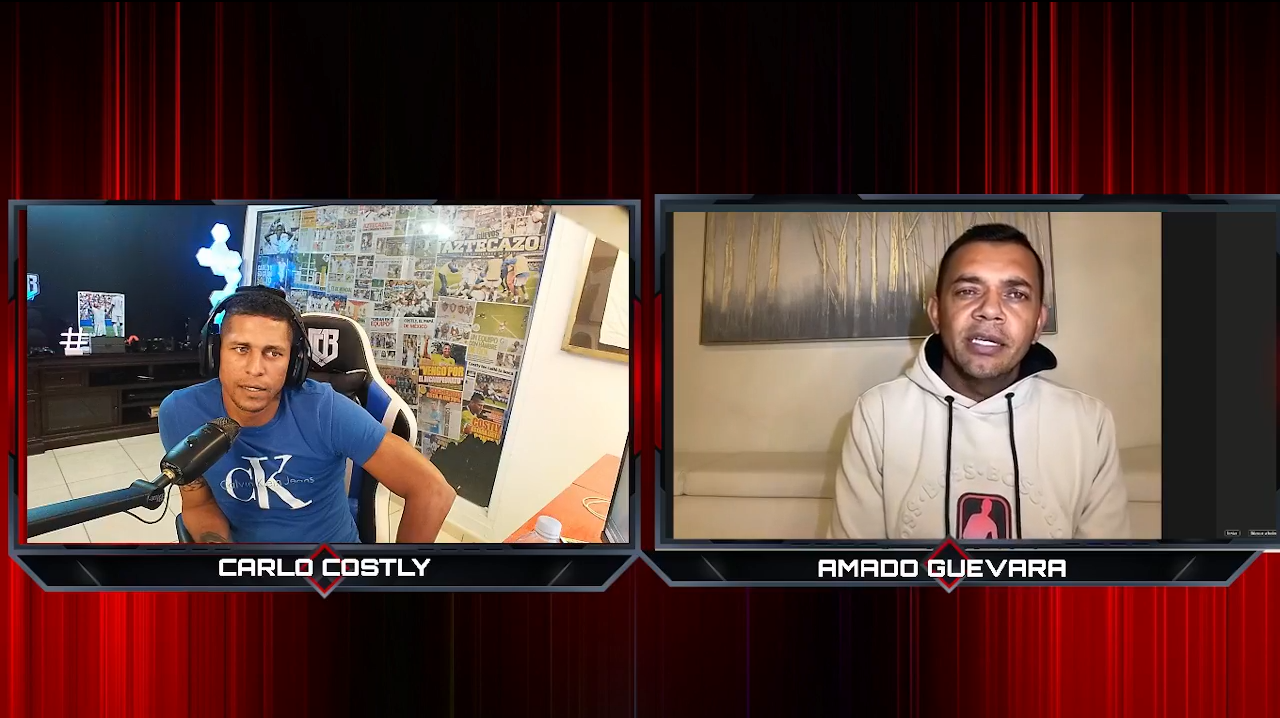 Carlo Costly y Amado Guevara charlaron en un Facebook Live el pasado martes.