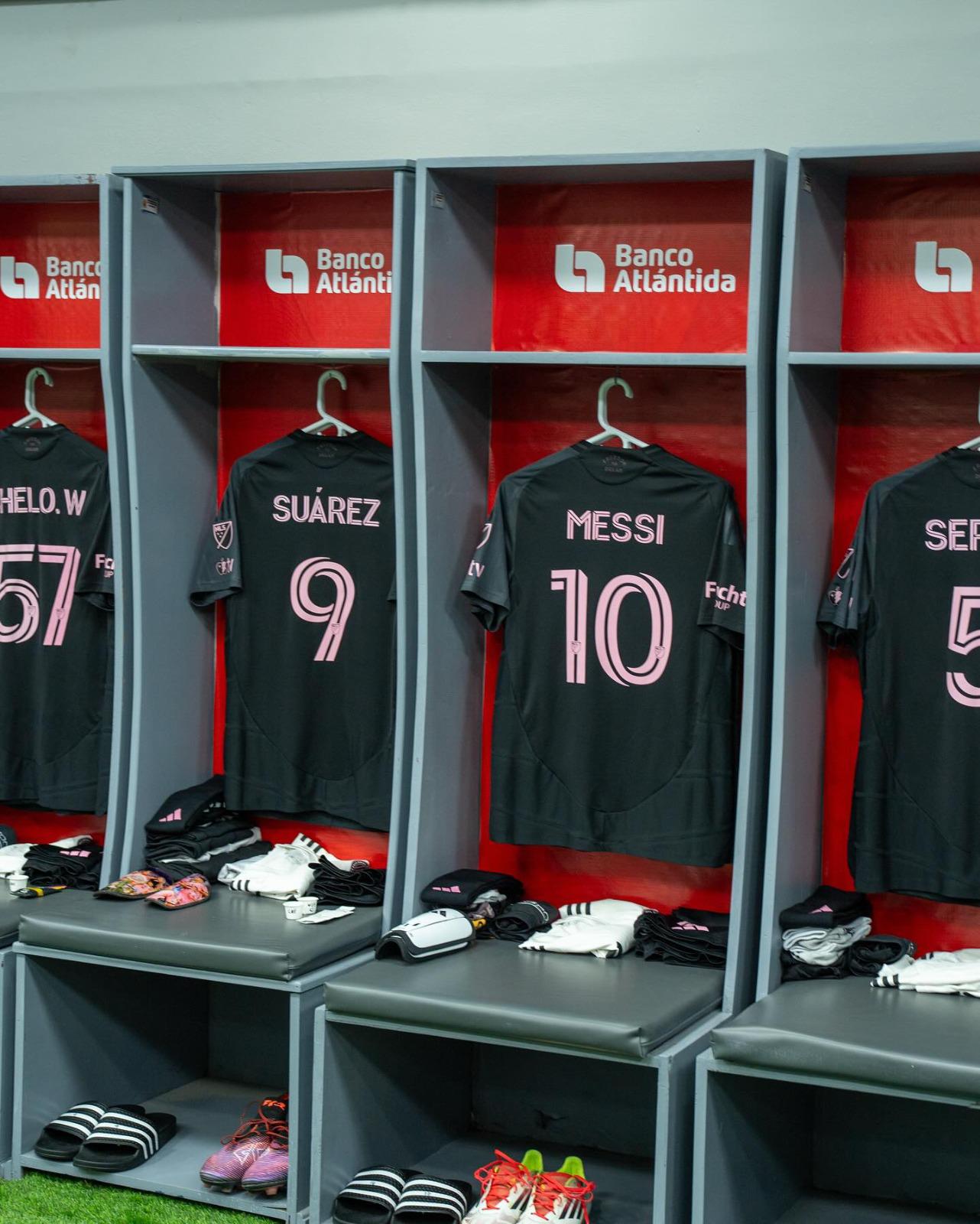 Día histórico para Honduras por la presencia de Messi en el país. Foto: Banco Atlántida.