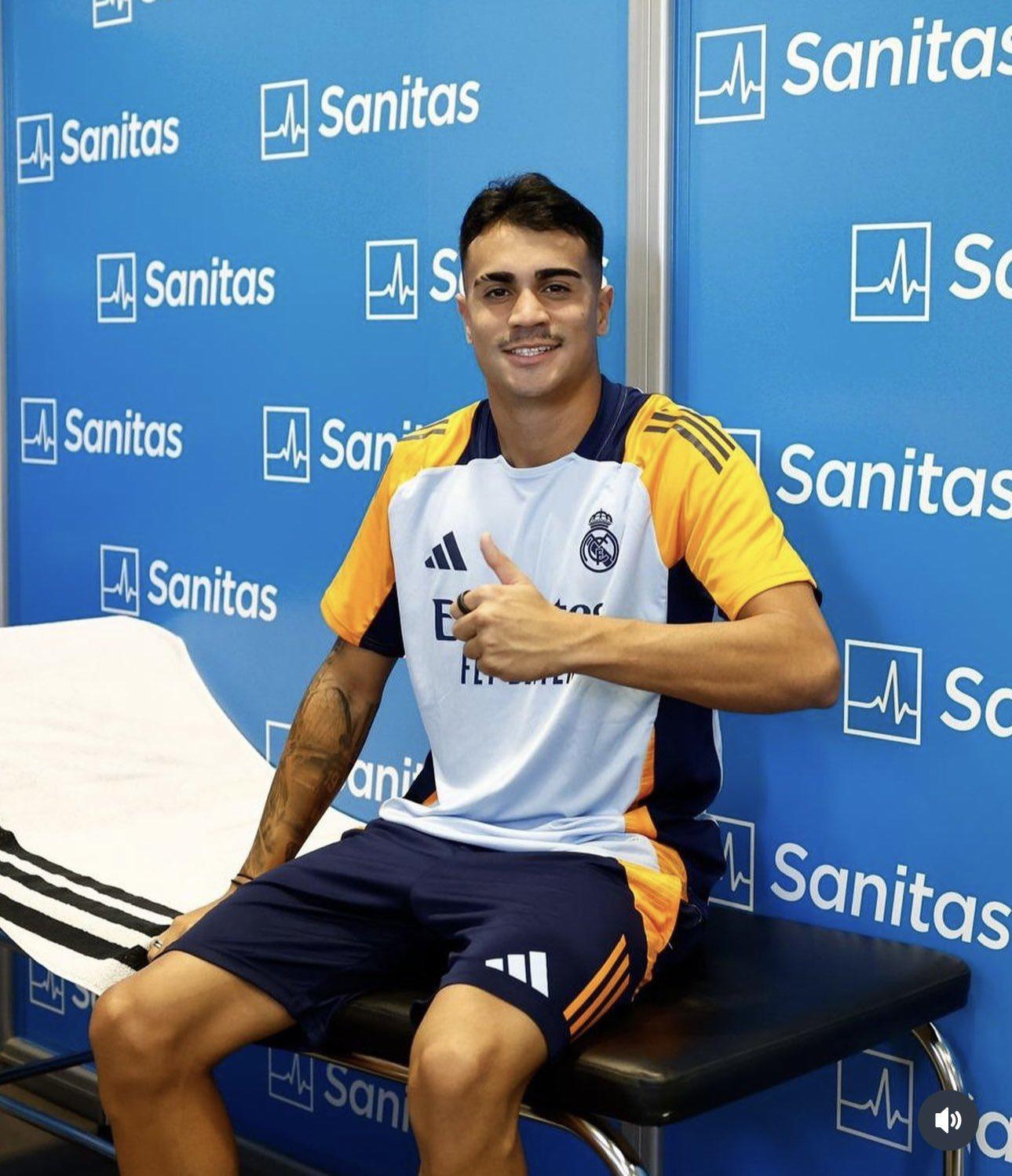 Se presentó a la pretemporada del Real Madrid, pero no es parte de los entrenamientos con el primer equipo. Sigue el calvario para Reinier.