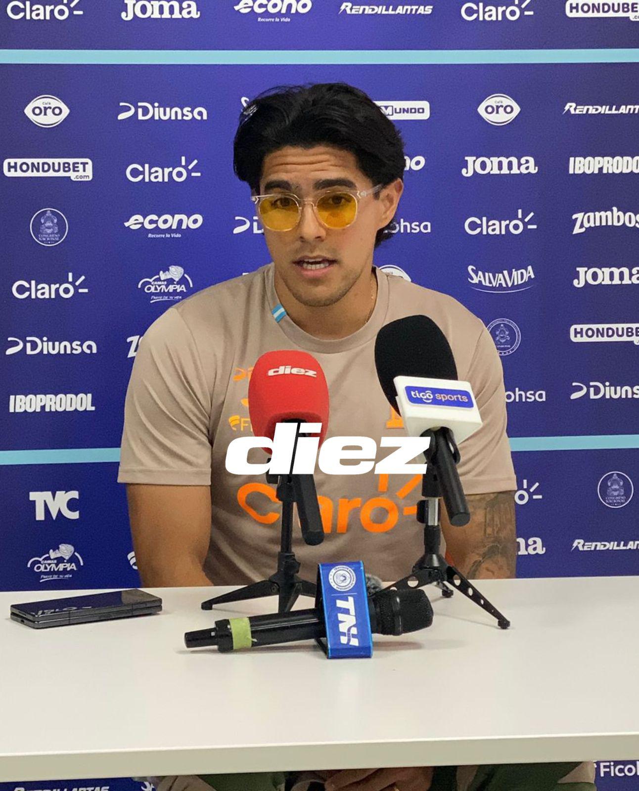 Luis Palma habló en conferencia de prensa y tocó varios temas importantes. Foto: Mario Figueroa.