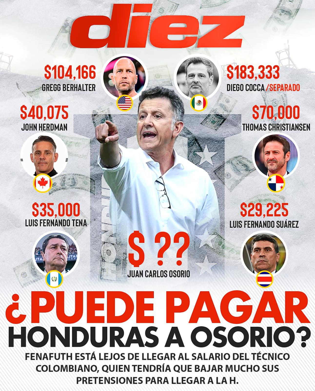 Juan Carlos Osorio es la primera opción de Fenafuth para que tome el mando de la Selección de Honduras.