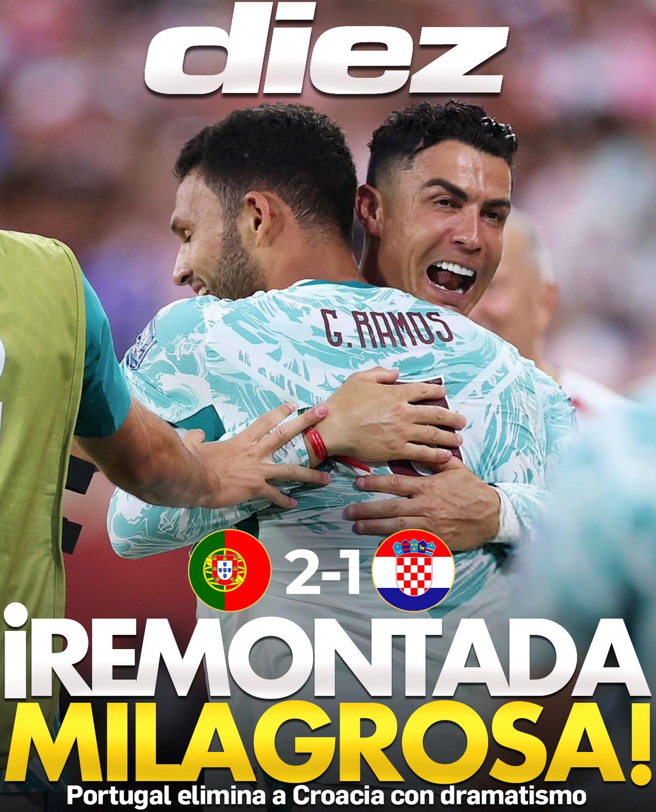 ¡Remontada Milagrosa de Portugal ante Croacia!