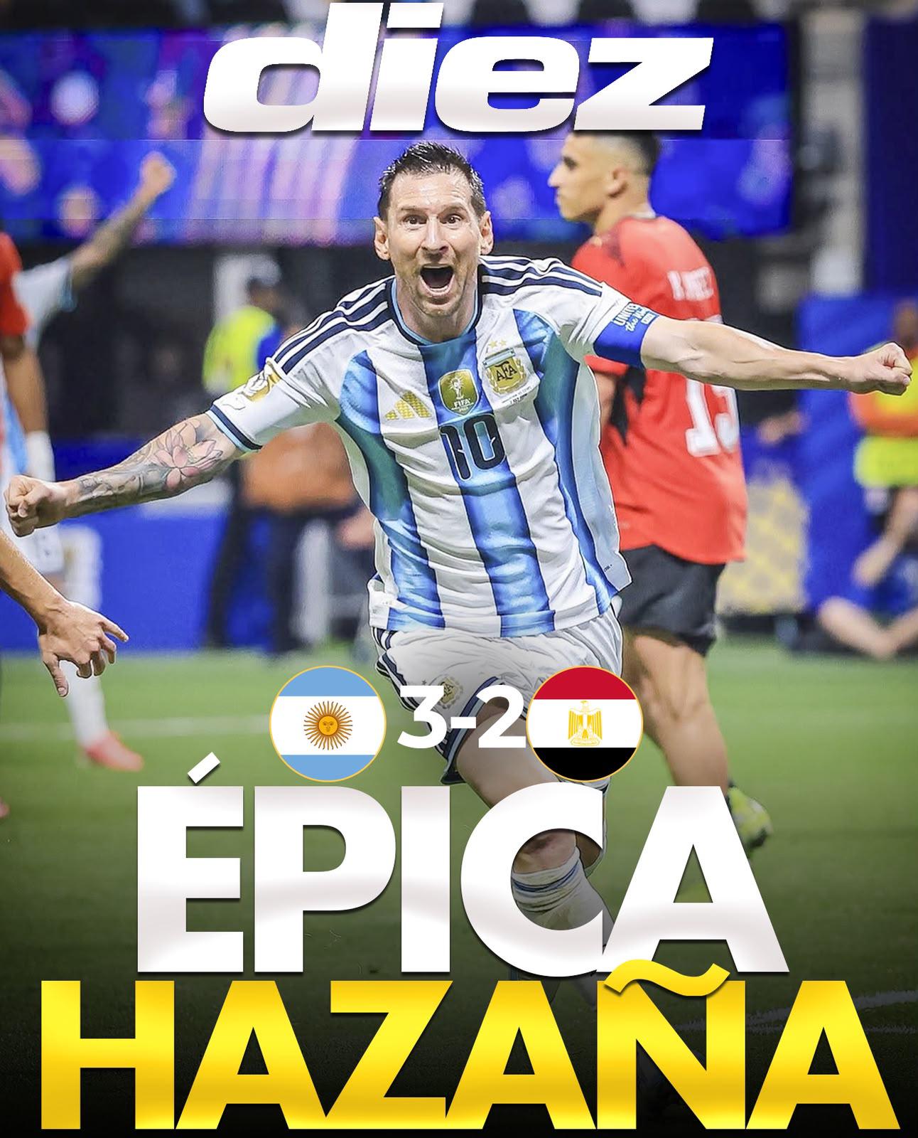 ¡Épica Hazaña! Argentina sufre para ir a cuartos