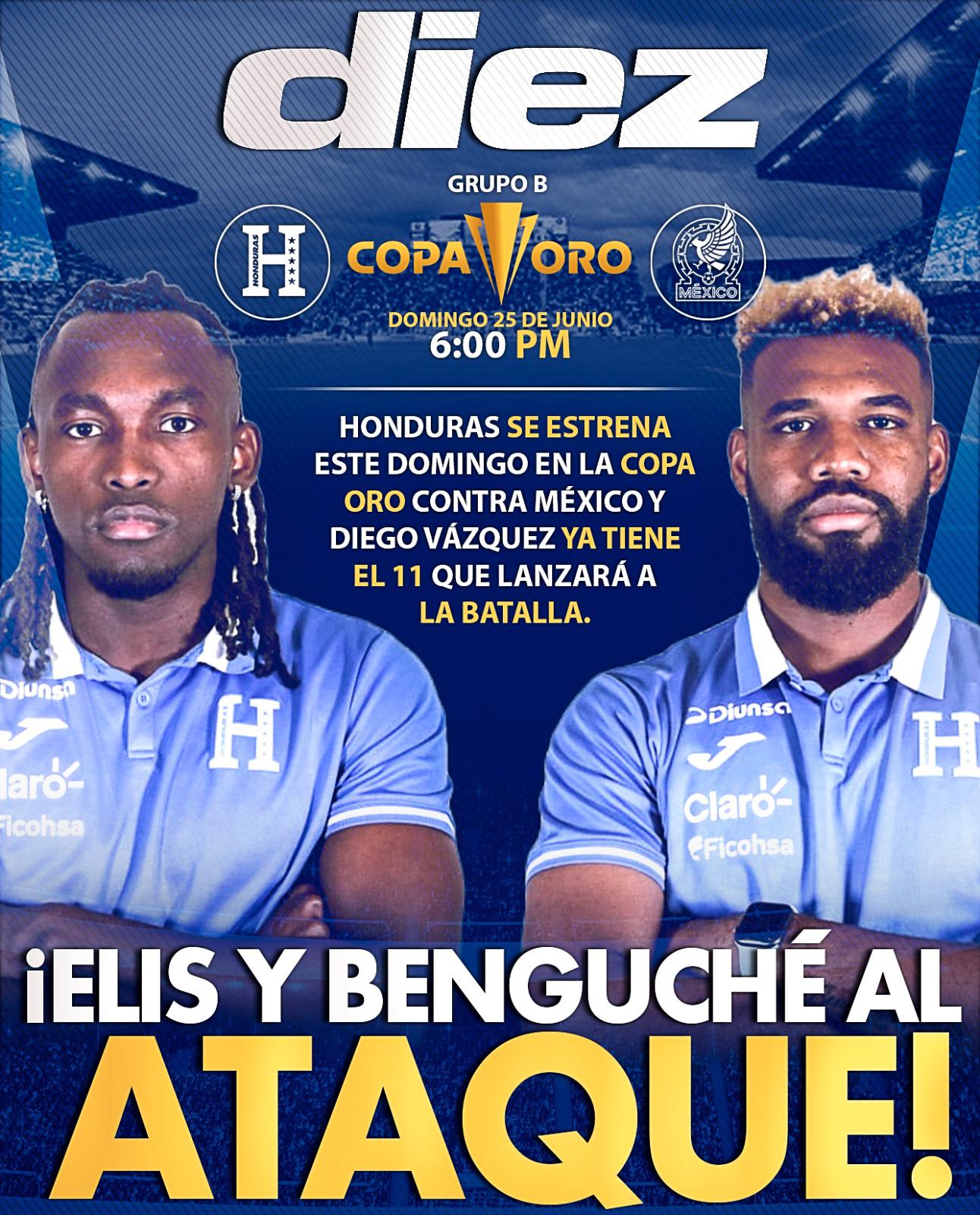 Nuestra portada de domingo en Diario DIEZ. Diego Vázquez ya tiene el 11 que lanzará ante México.