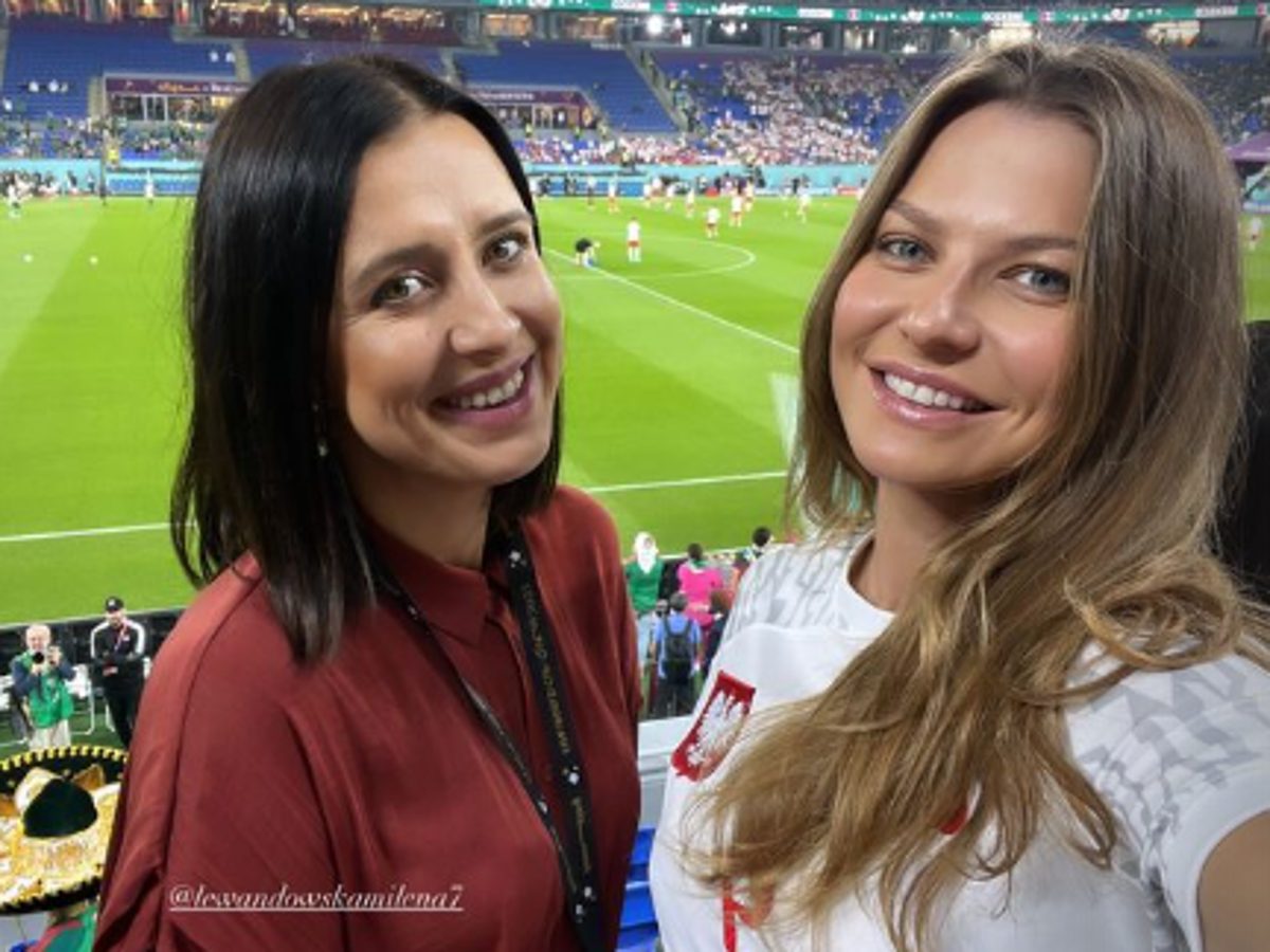 No viste en TV: así fueron captados Memo Ochoa y Lewandowski al final del partido, y su bella esposa enamora a los mexicanos