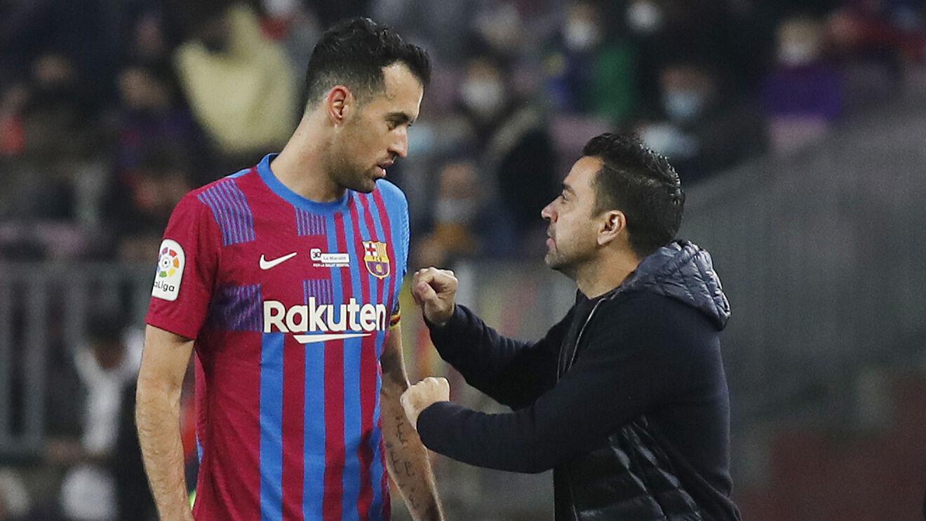 Busquets termina contrato en junio con el Barcelona y tendría ofertas de la MLS.