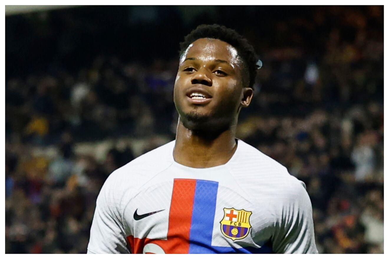 Ansu Fati se ha convertido en uno de los suplentes de Xavi en el Barcelona.