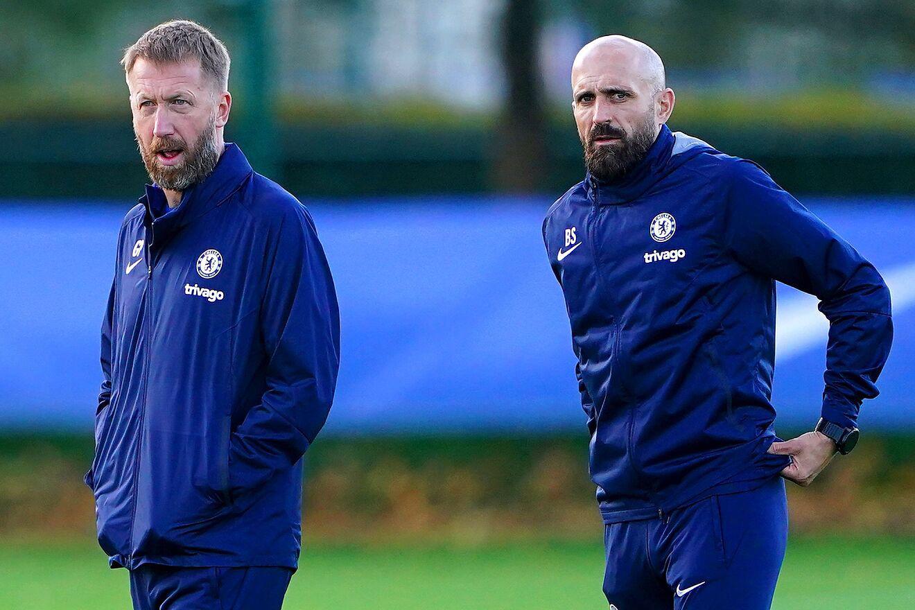 Bruno Saltor, asistente de Graham Potter, se queda como interino en el Chelsea.