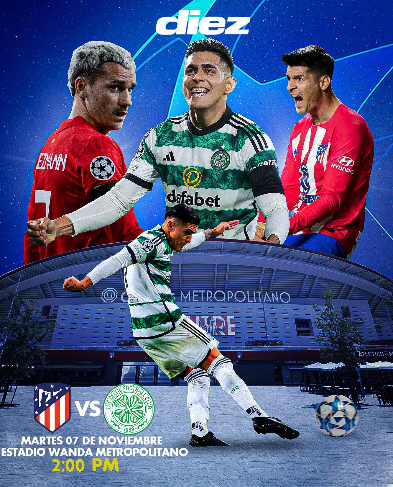 Luis Palma y el Celtic quieren seguir con opciones de clasificar a los octavos de final de la Champions League.