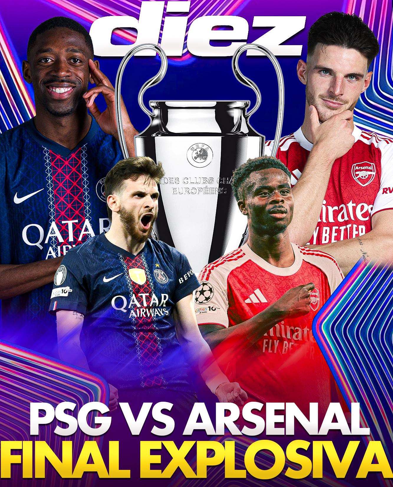 PSG vs Arsenal: una final explosiva