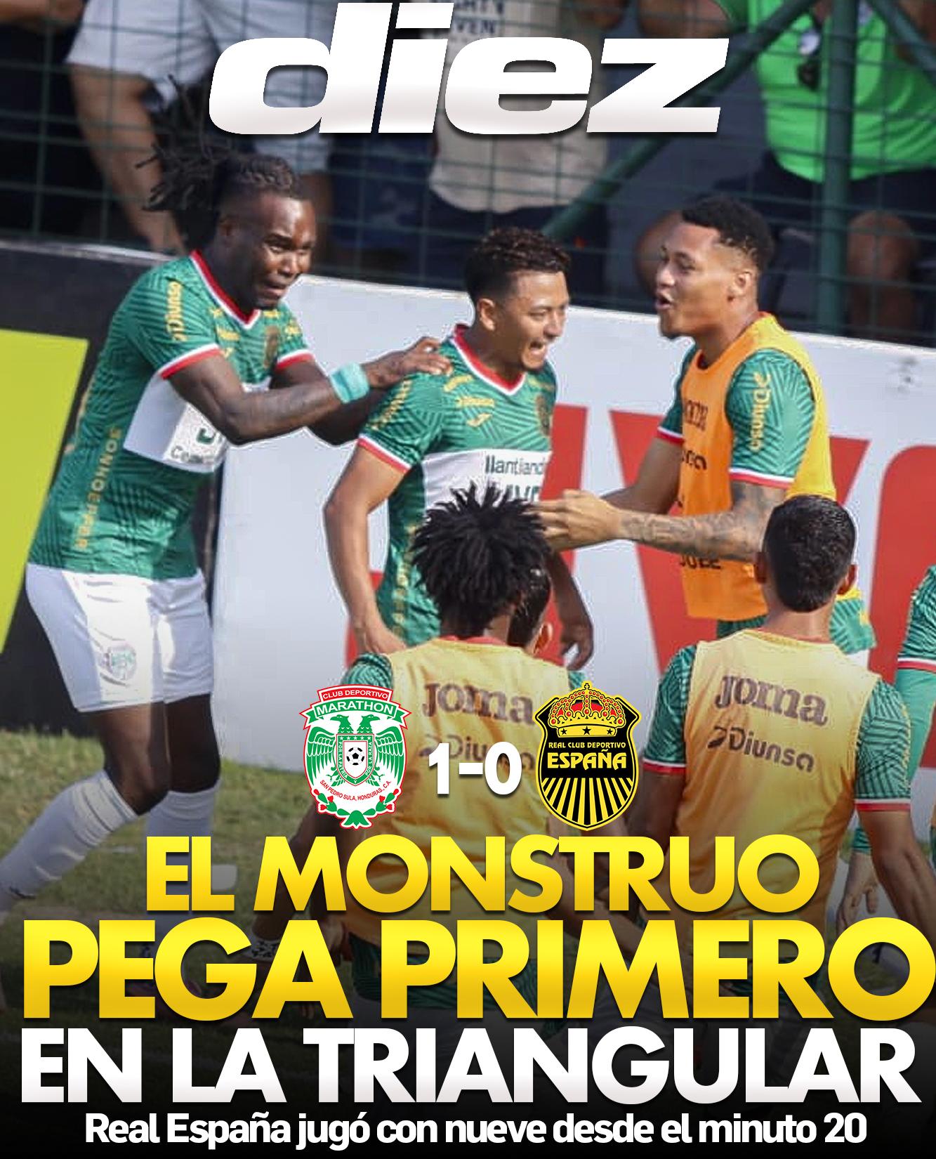 El Monstruo pega primero en la triangular