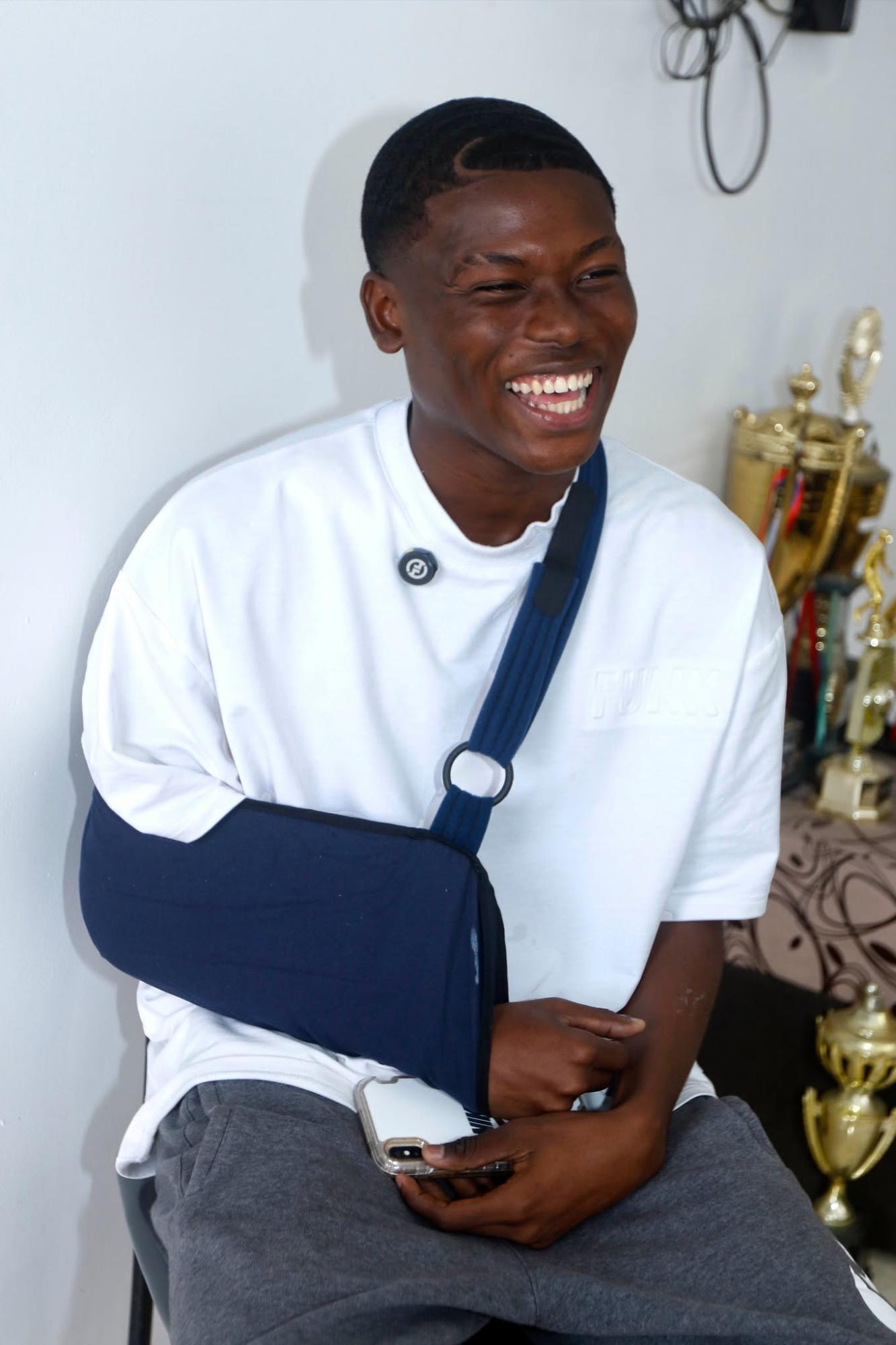 Jaylor Fernández renovó contrato con Marathón hasta 2029. FOTOS: Neptalí Romero.