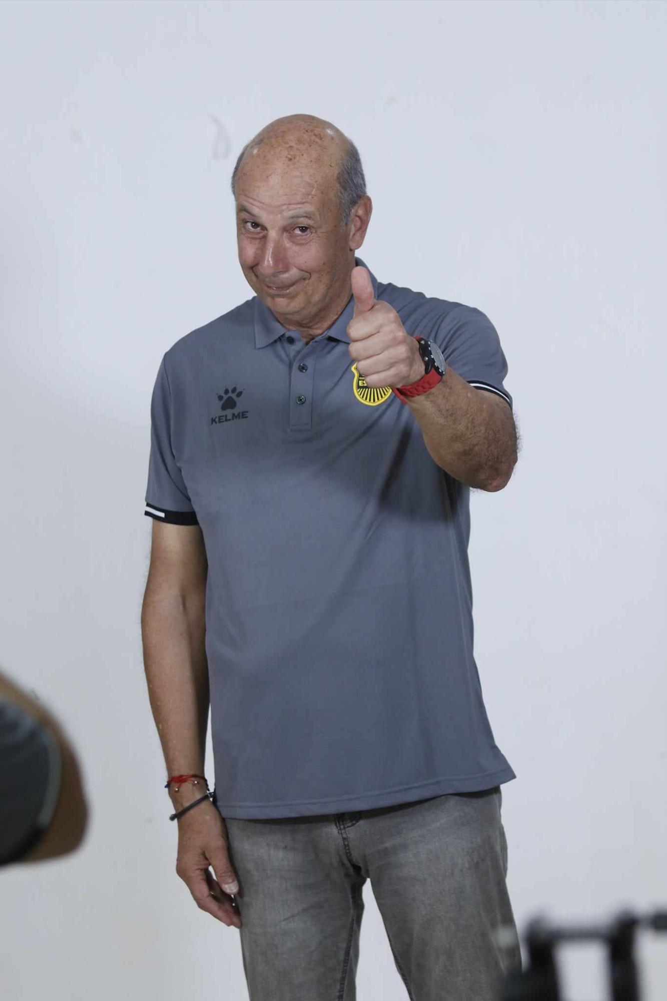 Miguel Falero es el tercer entrenador del Real España en el torneo Apertura 2023. FOTO: Neptalí Romero